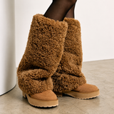 Matching Furry Boots